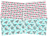 Tissu Crafty By Chatham Glyn Daddy/Mama's Girl Daddy/Mama's Boy Crafty Cottons Imprimé numériquement 100 % coton